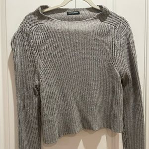 Vintage American apparel grey knit sweater! RIP American Apparel u were iconic